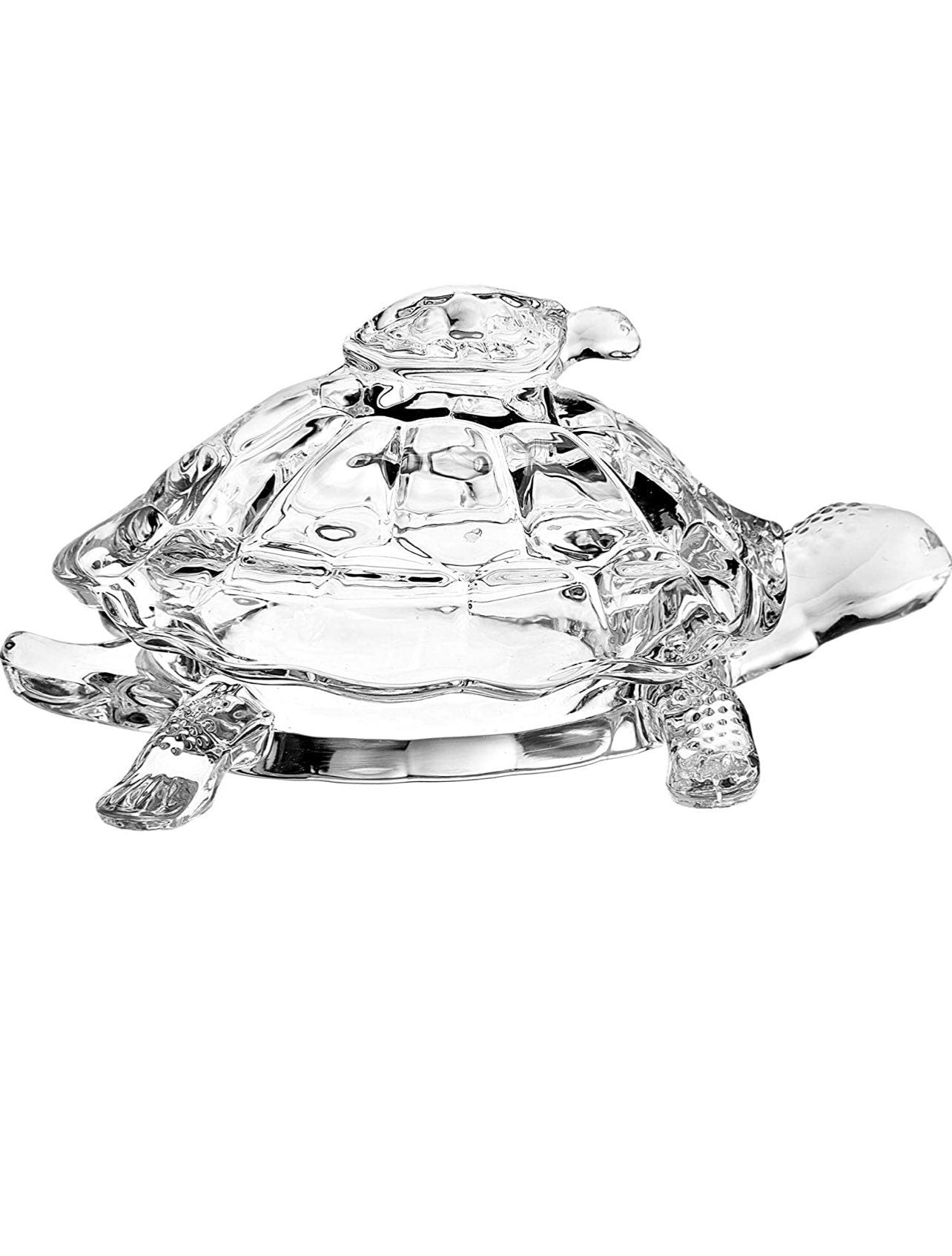 STUDIO SILVERSMITHS Crystal Turtle Candy Box