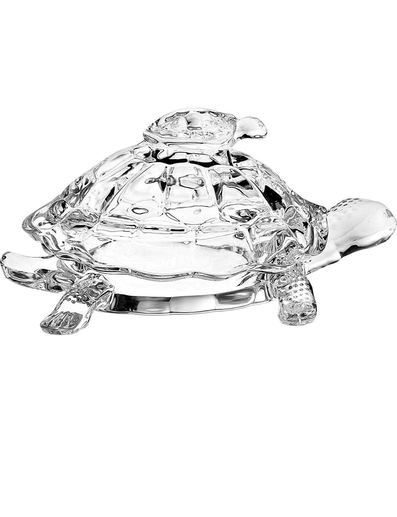 STUDIO SILVERSMITHS Crystal Turtle Candy Box