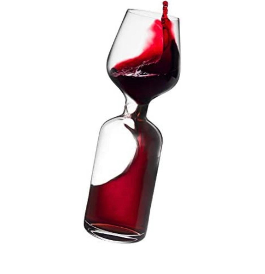 Godinger Glass In A Bottle Wine Goblet Wine Glass Bottle