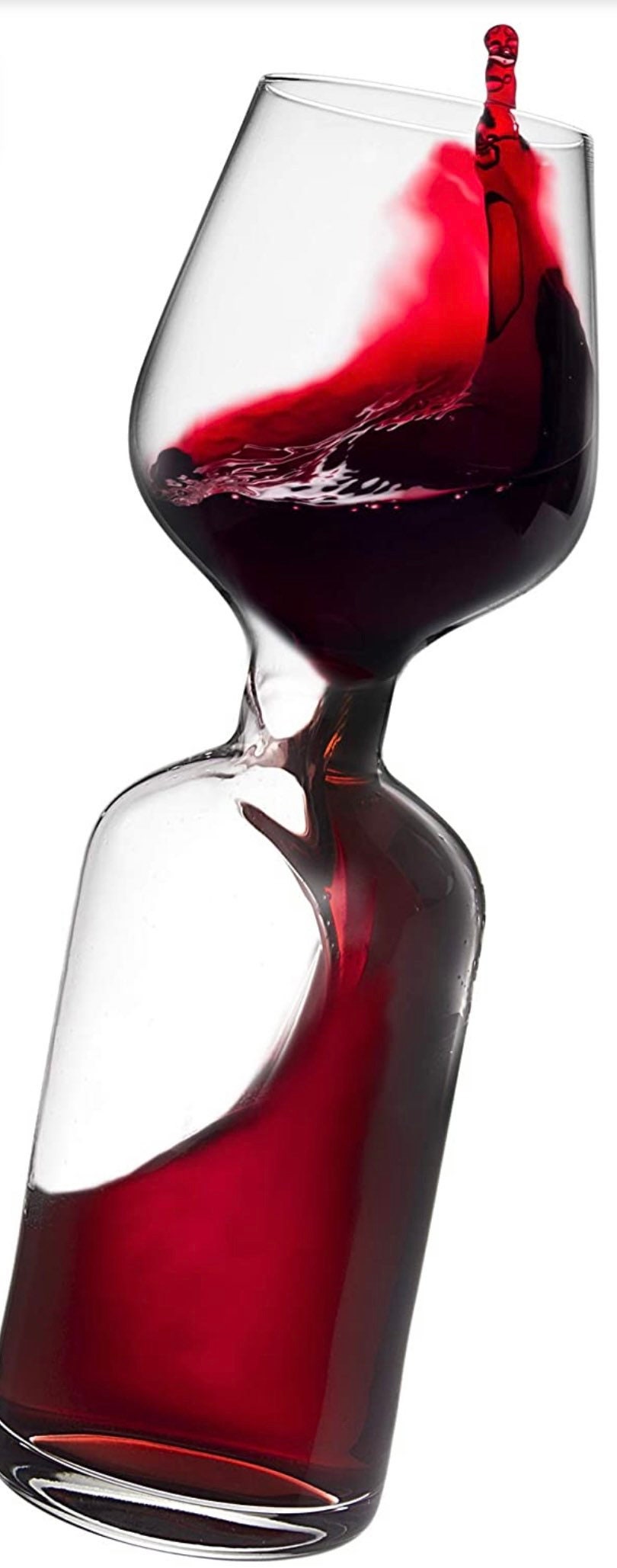 Godinger Glass In A Bottle Wine Goblet Wine Glass Bottle