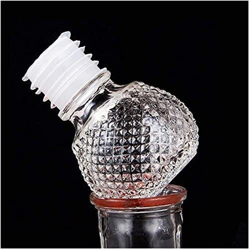 Whiskey Wine Beer Drinking Glass Bottle Decanter Home Bar Round Ball Shape Crystal Whiskey Liquor Carafe Water Jug Barware