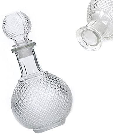 Whiskey Wine Beer Drinking Glass Bottle Decanter Home Bar Round Ball Shape Crystal Whiskey Liquor Carafe Water Jug Barware