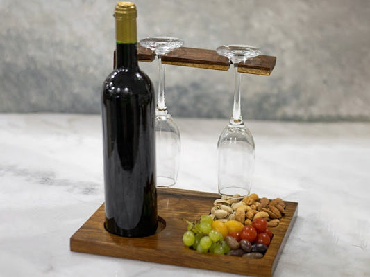 Wine Wooden Stand handmade ,Romantic Stylish